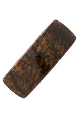 Rectangle Volume Barrette - French Classic - Mojave
