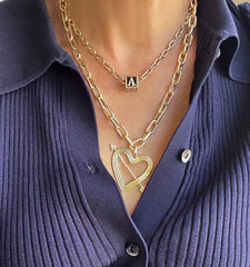 16" 4mm Italian Chain Link Necklace - 14K Yellow Gold (By Special Order)
