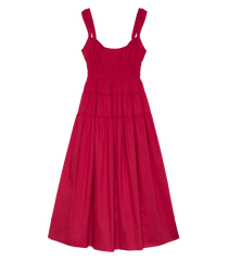 Clover Dress - Deep Tomato (By Phone Order Only)