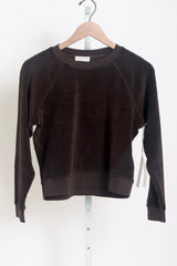 Tilos Sweatshirt in Terry - Truffle