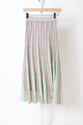 14942_My Skirt - Long “Les Folies” Jacquard Tulip Skirt - Lucente