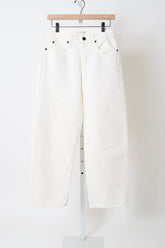 Jamie Ankle Curve - White