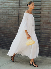 Zaria Dress - White