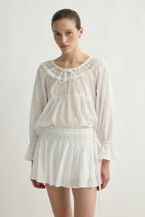 Danielle Blouse - White