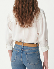 Grenet Blouse - Blanc