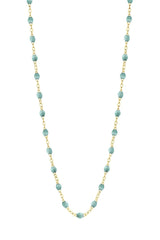 16.5" Classic Gigi Necklace - Iceberg + Yellow Gold