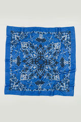 Bandana Cotton Scarf - Blue