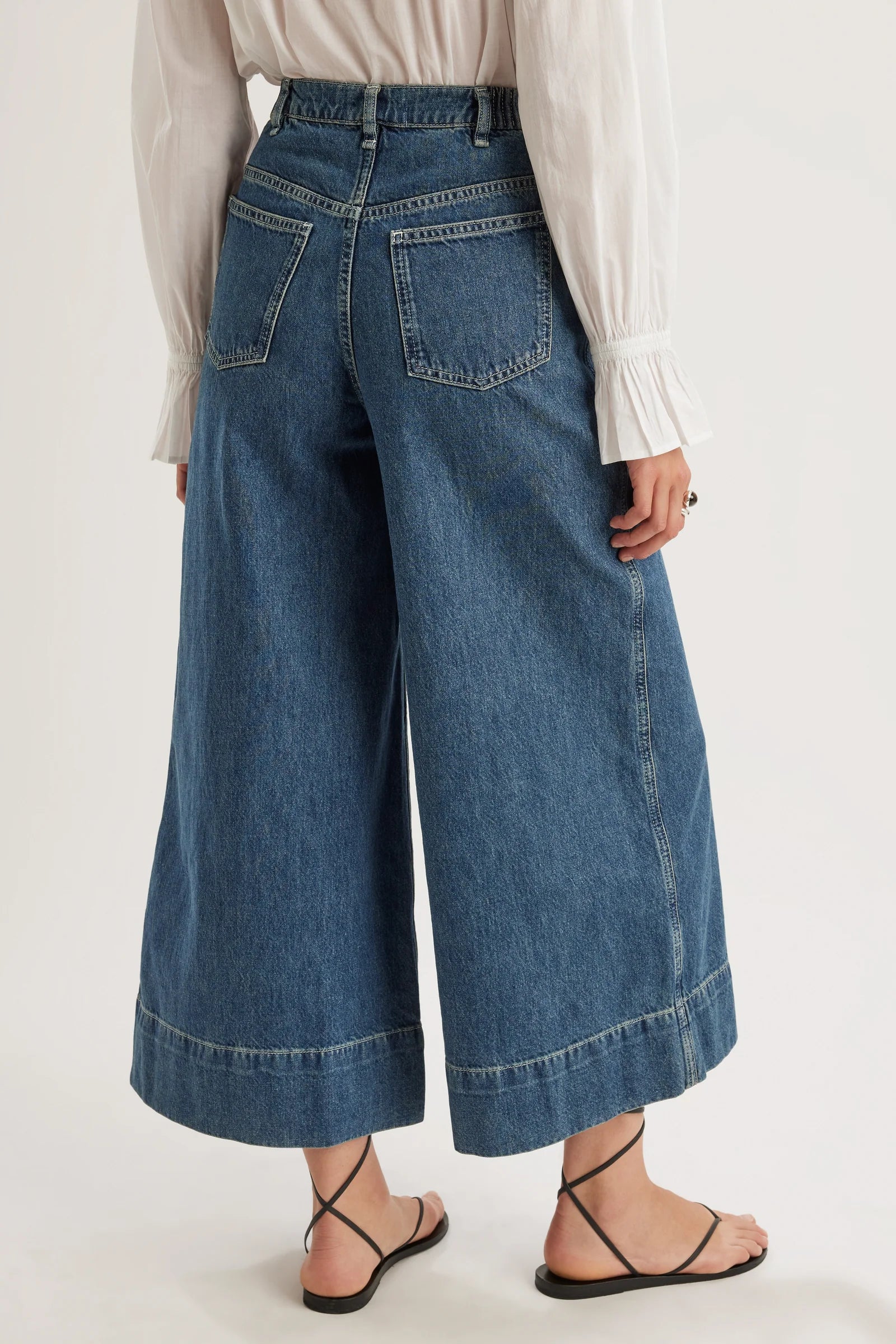 Violette Jean - Mid-Blue Wash