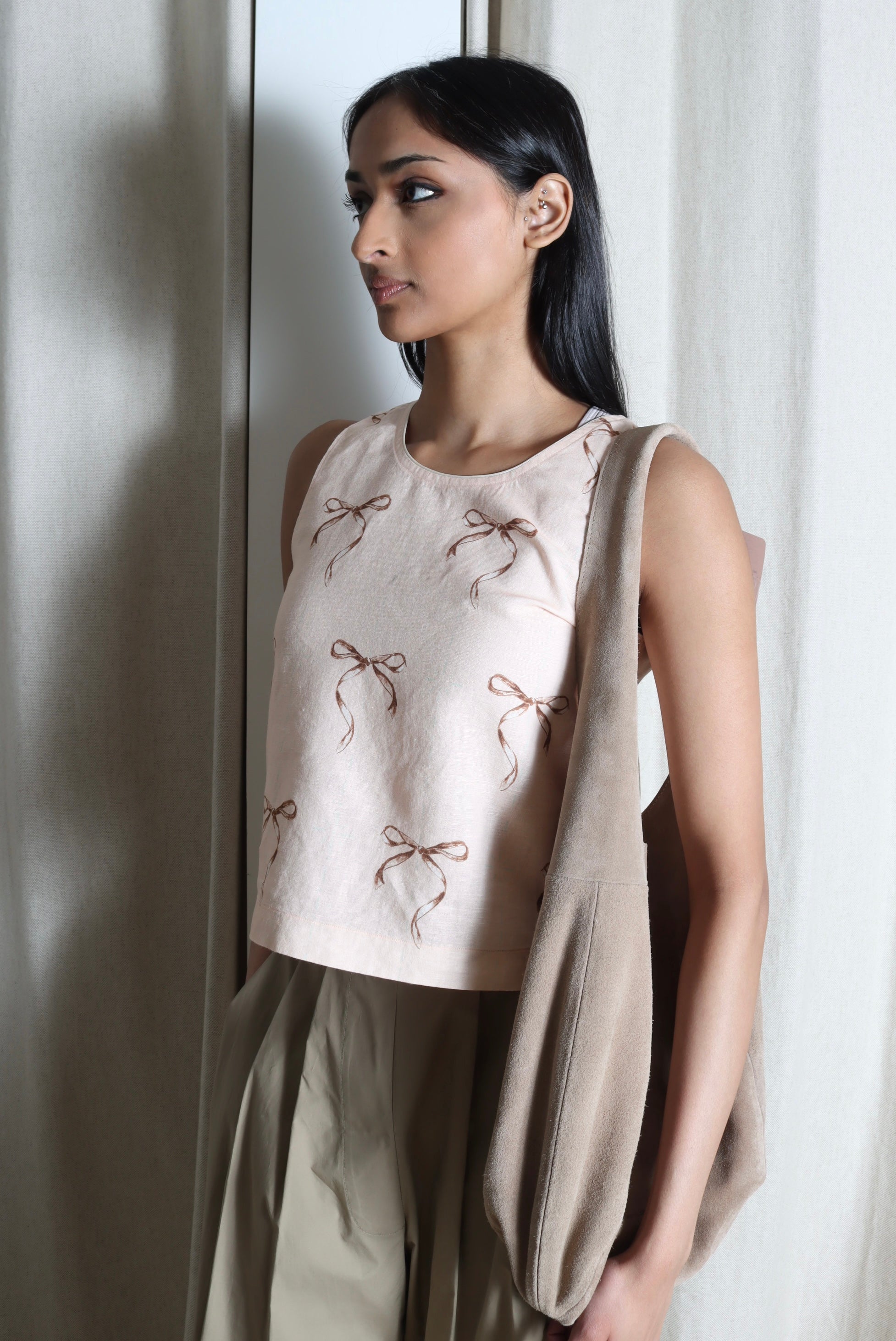 14916_My Top - "Le Noeud d'aAgent" Top - Roseo