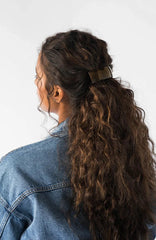 Rectangle Volume Barrette - French Classic - Mojave