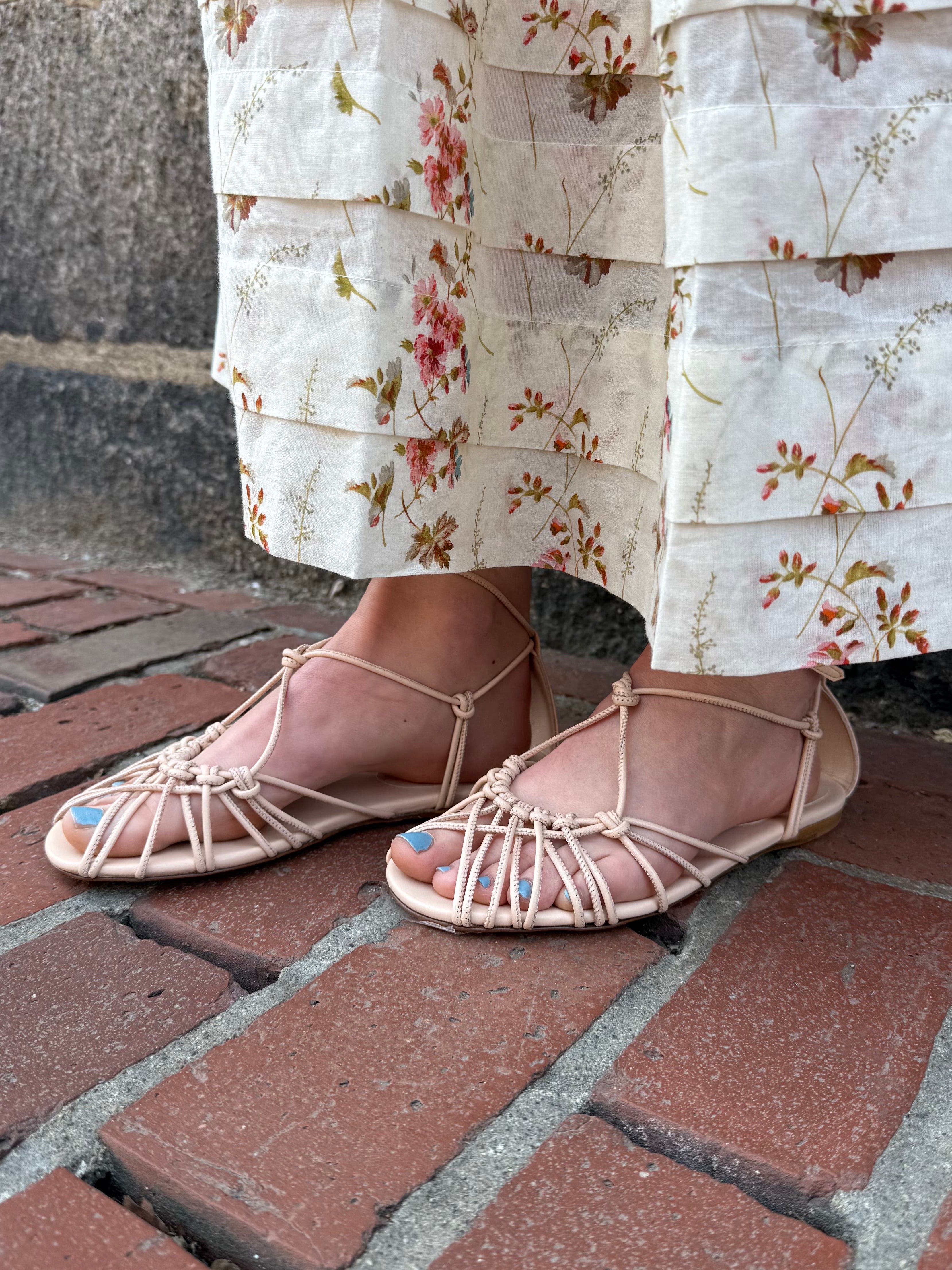 Marie Skirt - Blanc Prairie Rose (By Phone Order Only)