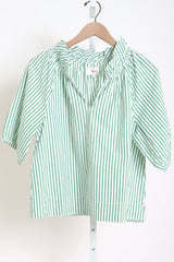 Clementine Top - Trellis Green