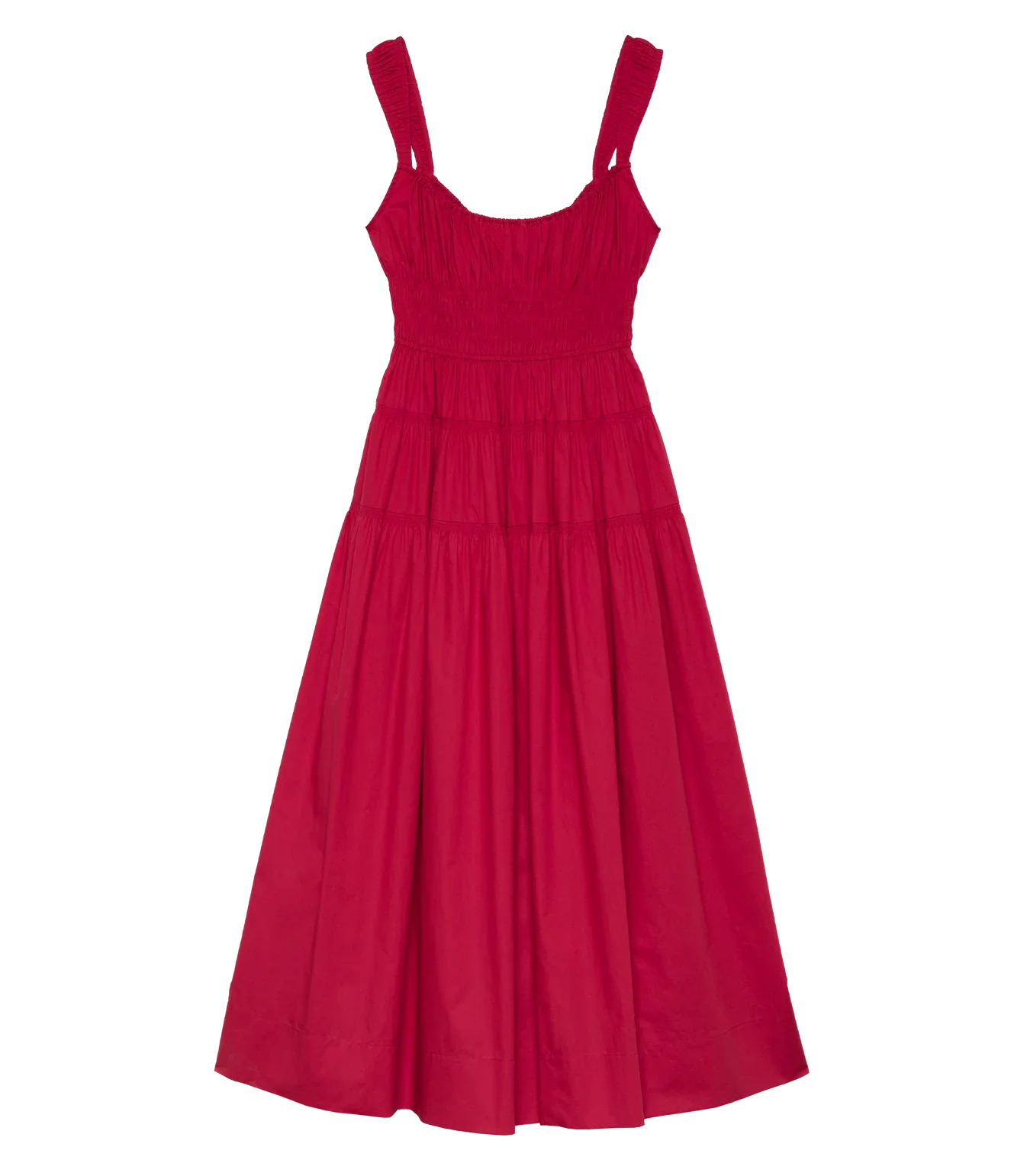 Clover Dress - Deep Tomato (By Phone Order Only)