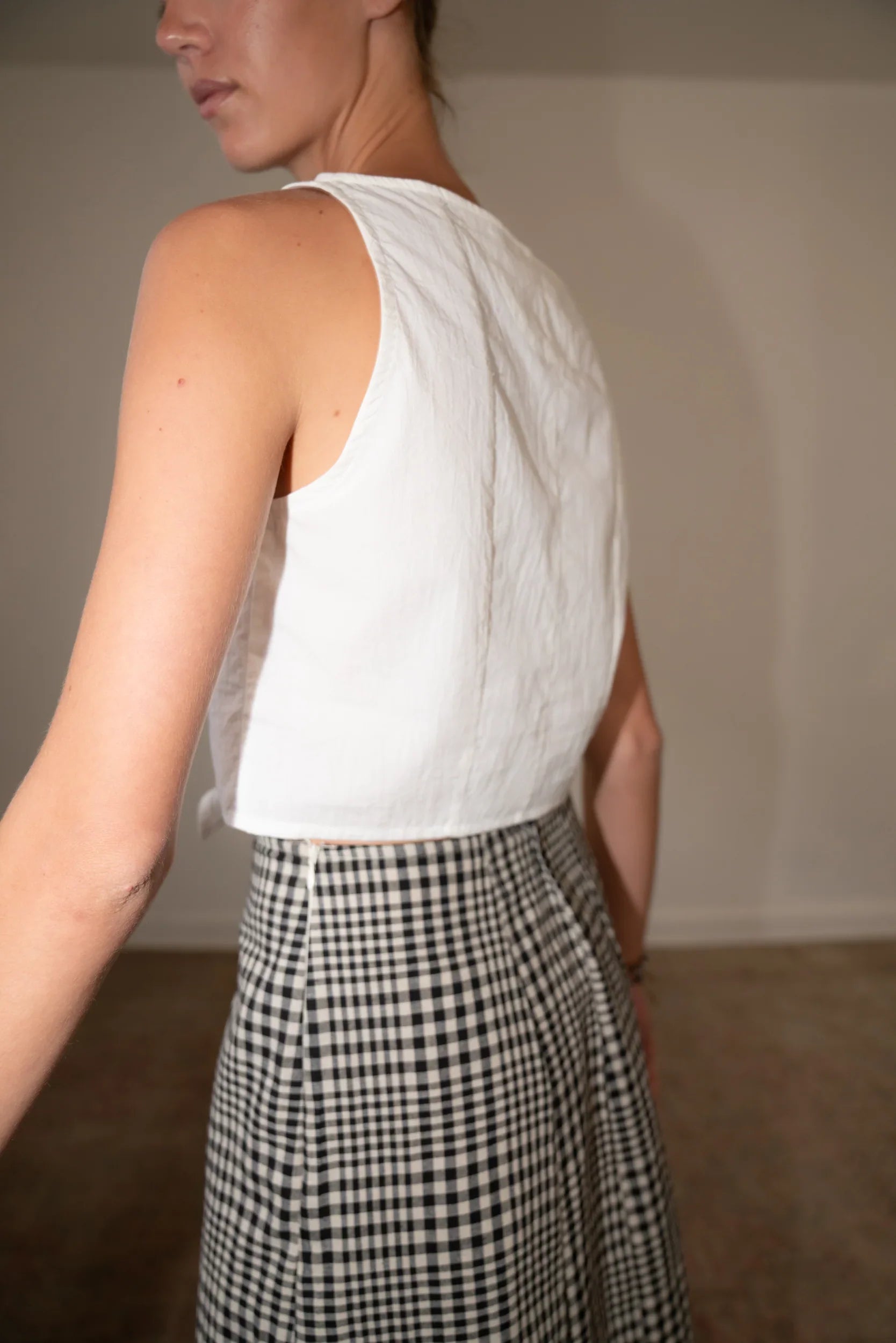 Claude Top - White