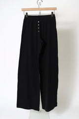 Pointelle Boxer Pant - Black