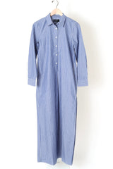 Mina Dress - Dark Navy/White Stripe