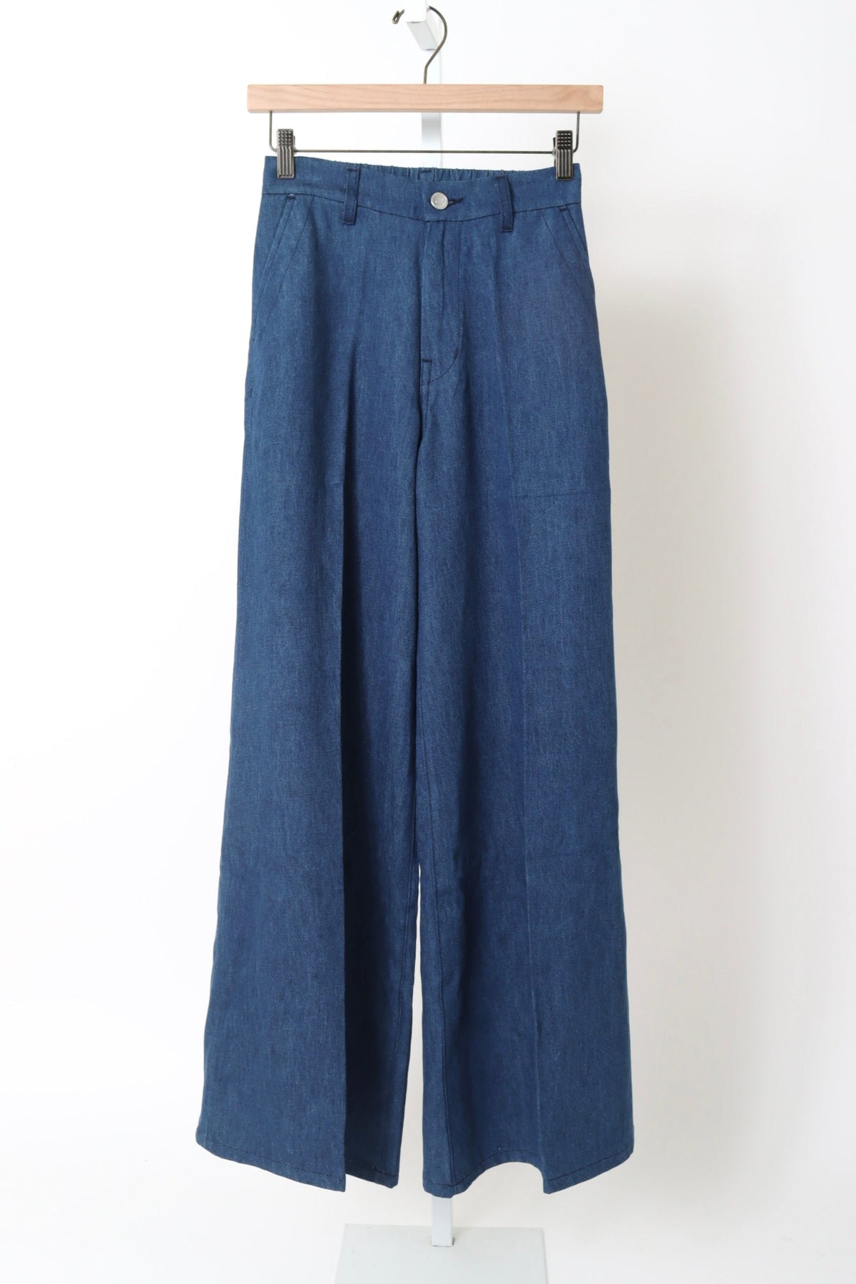Tulip Trouser - Indigo Hemp Organic