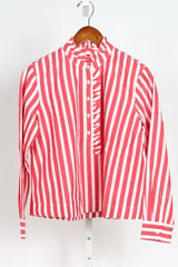 Annette Top - Scarlet Stripe