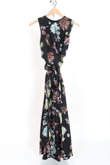 Penny Dress - Black Flowers