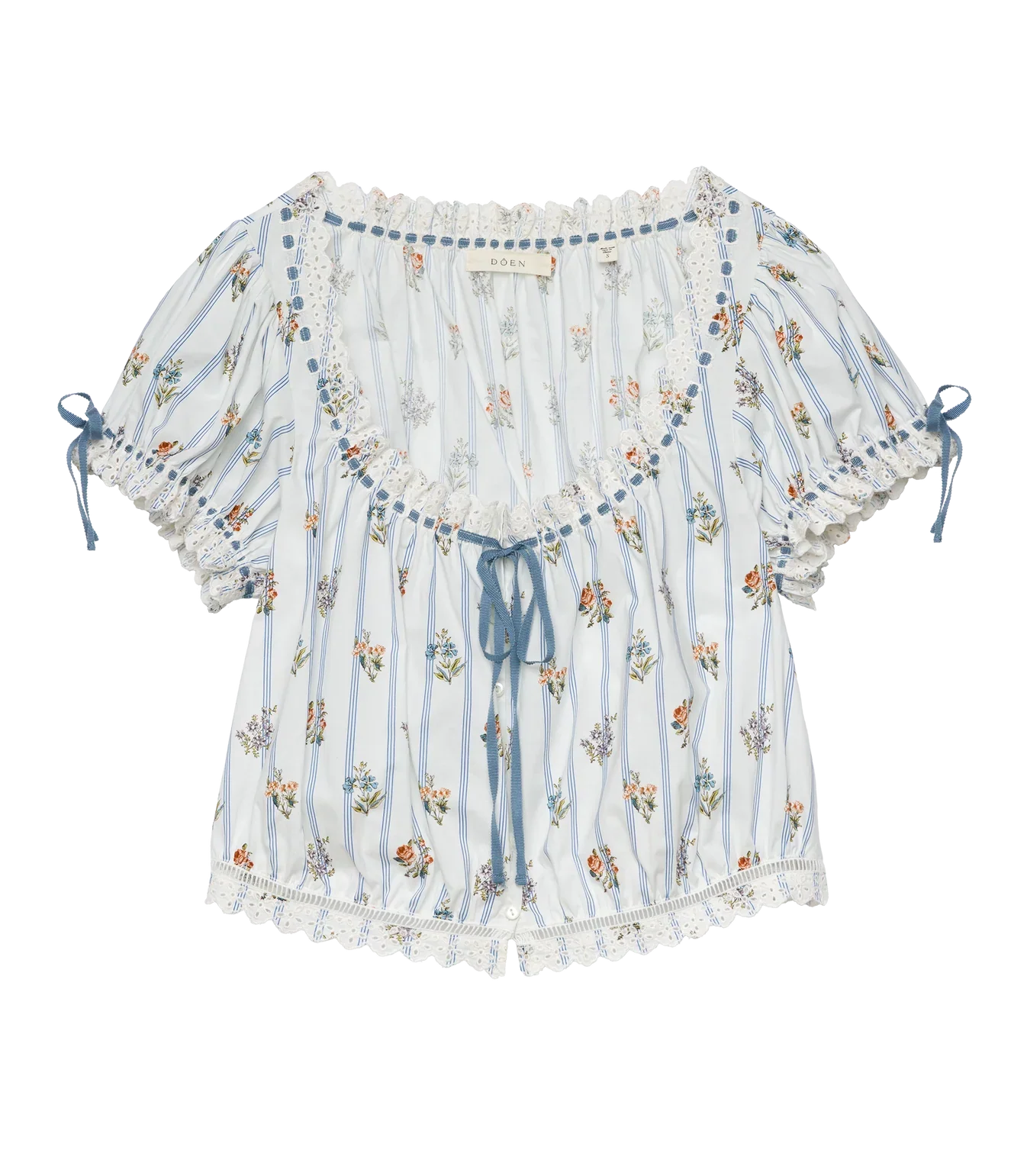 Nera Top - Fleurs de Bordeaux (By Phone Order Only)