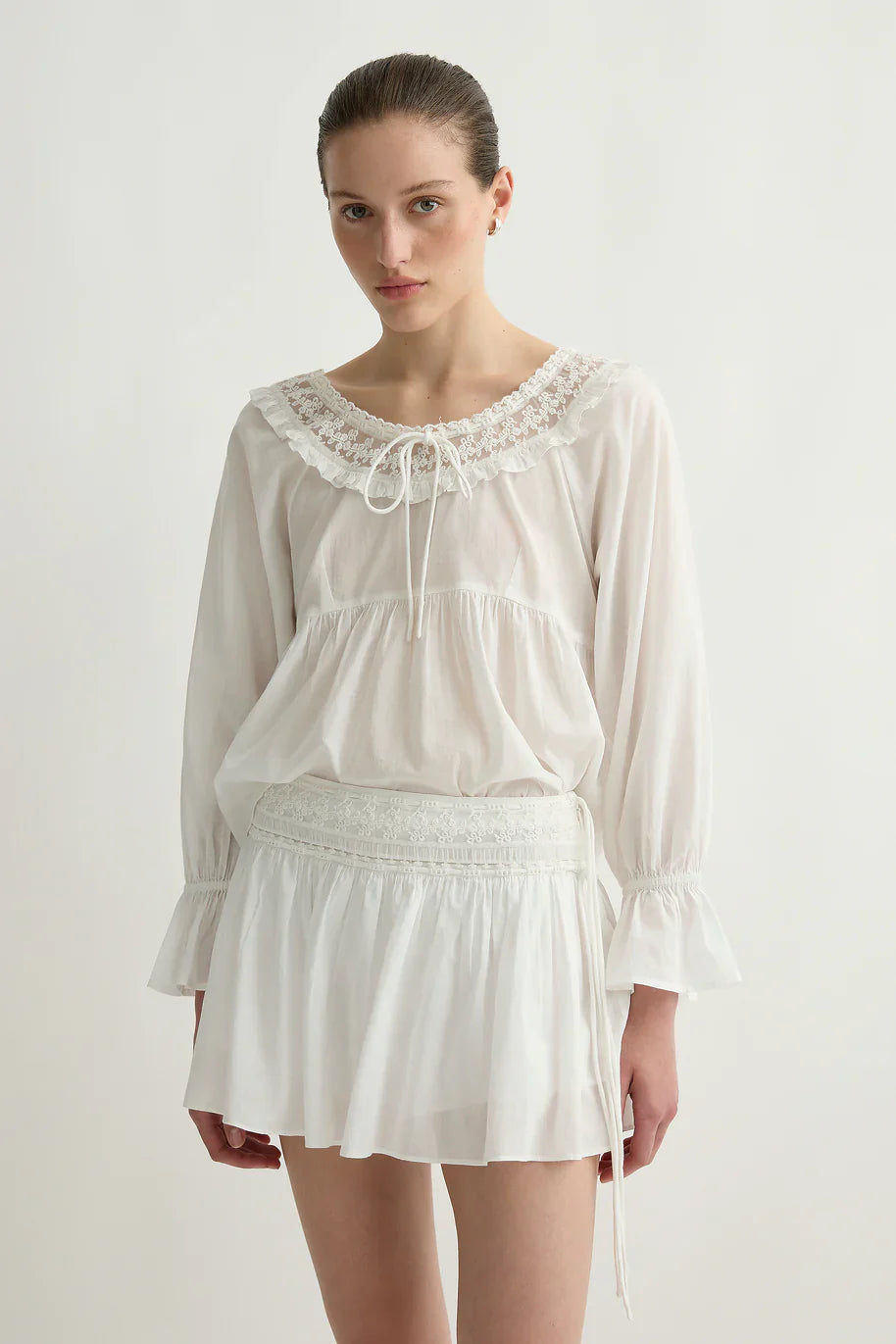 Danielle Blouse - White