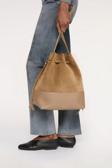 Drawstring Cabas - Anise