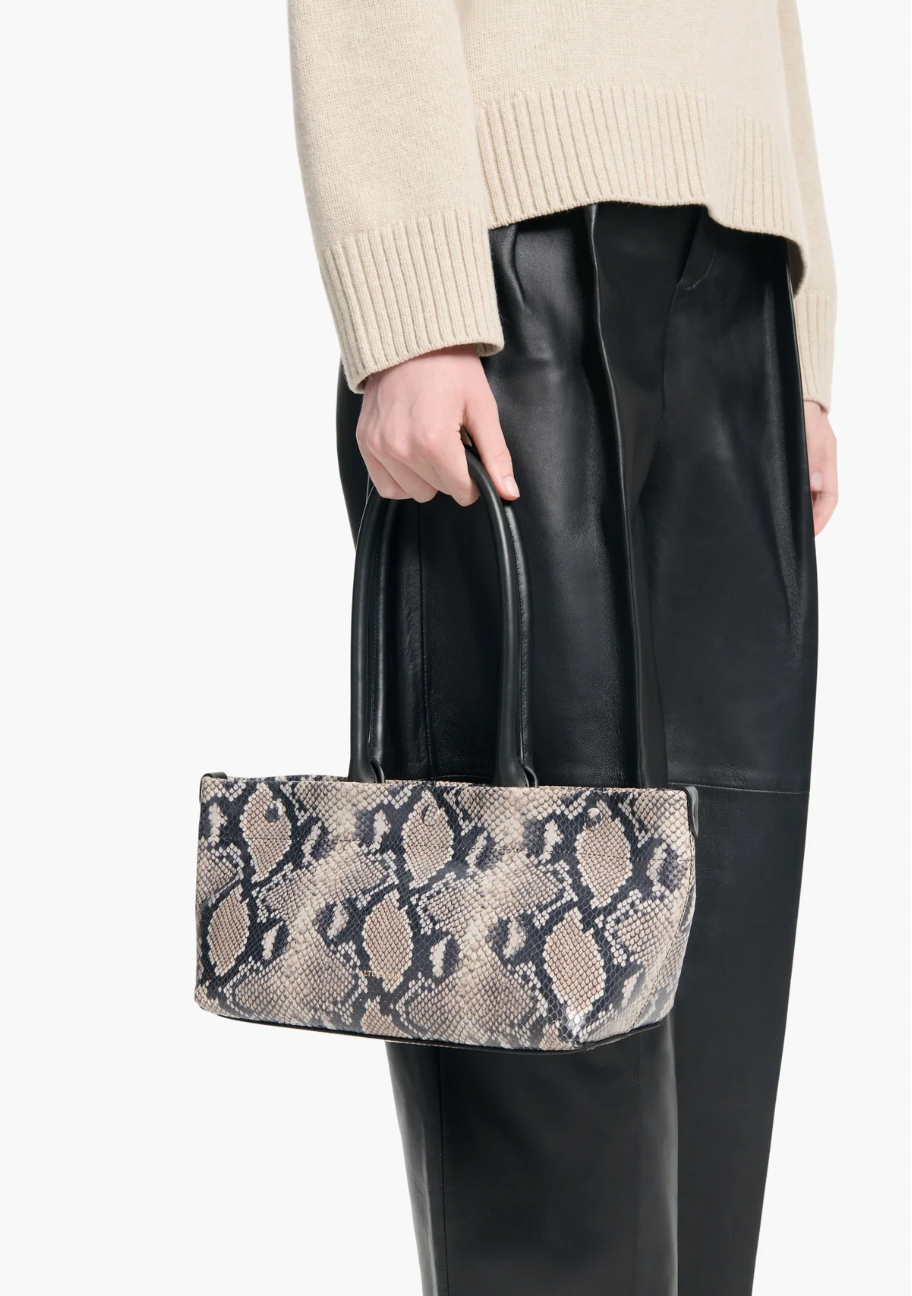 E/W Mini Tote - Python