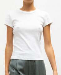 Nando Slim Fit Tee - White