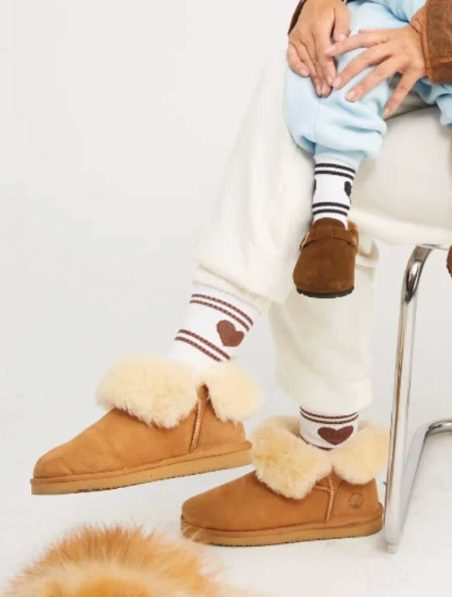 Les Chaussettes - White / Americano