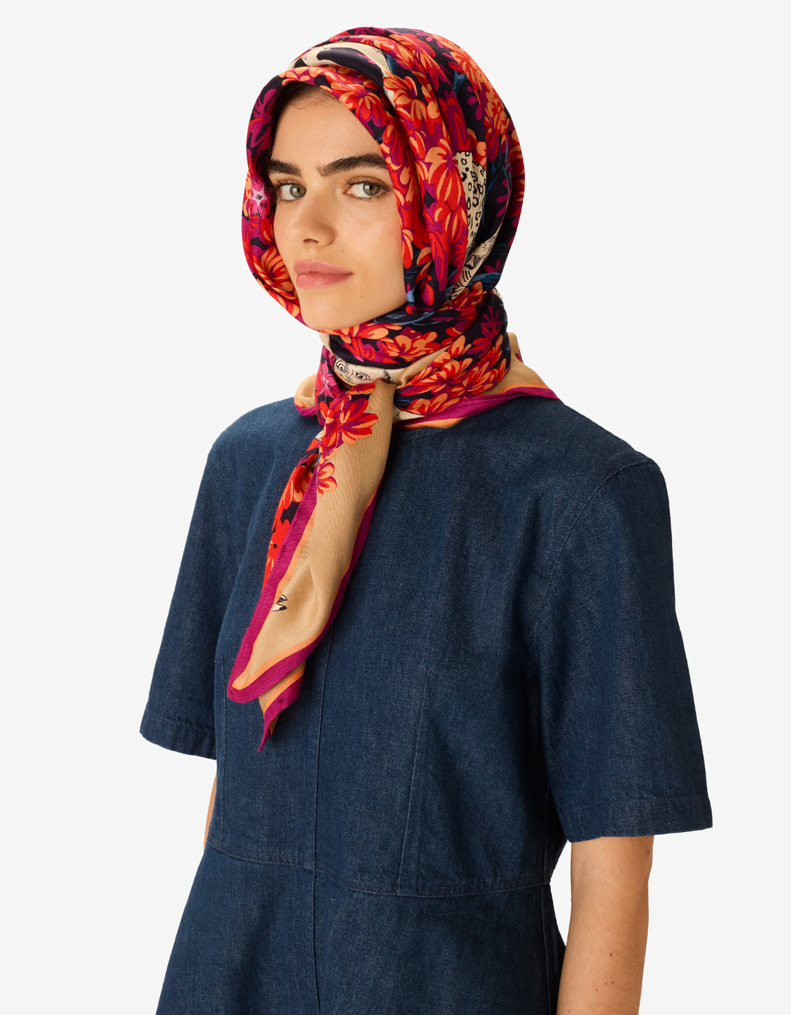Square 130 - Bestiaire - Fuchsia