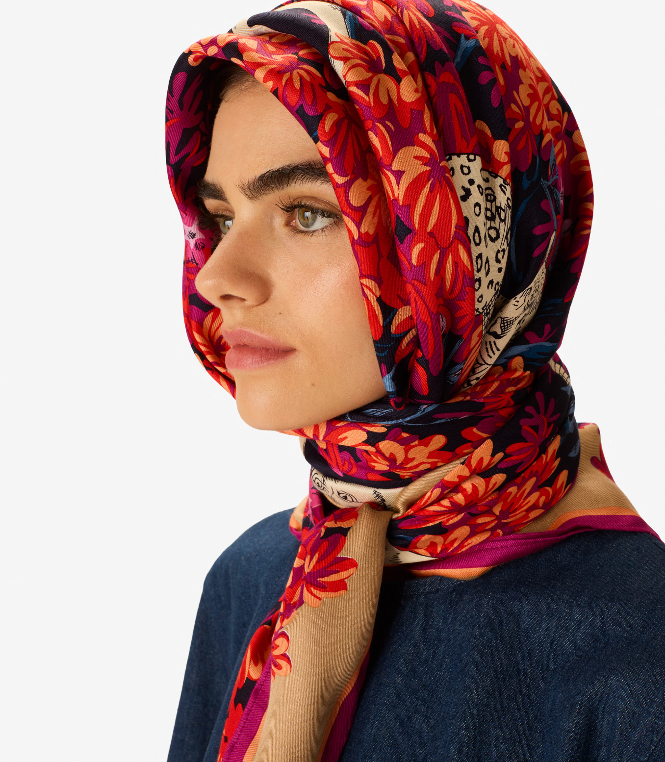 Square 130 - Bestiaire - Fuchsia