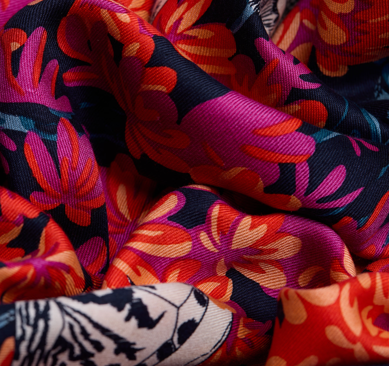Square 130 - Bestiaire - Fuchsia