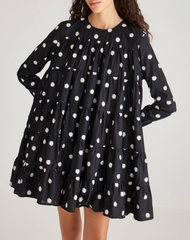Soliman Dress - kat Emb Dot