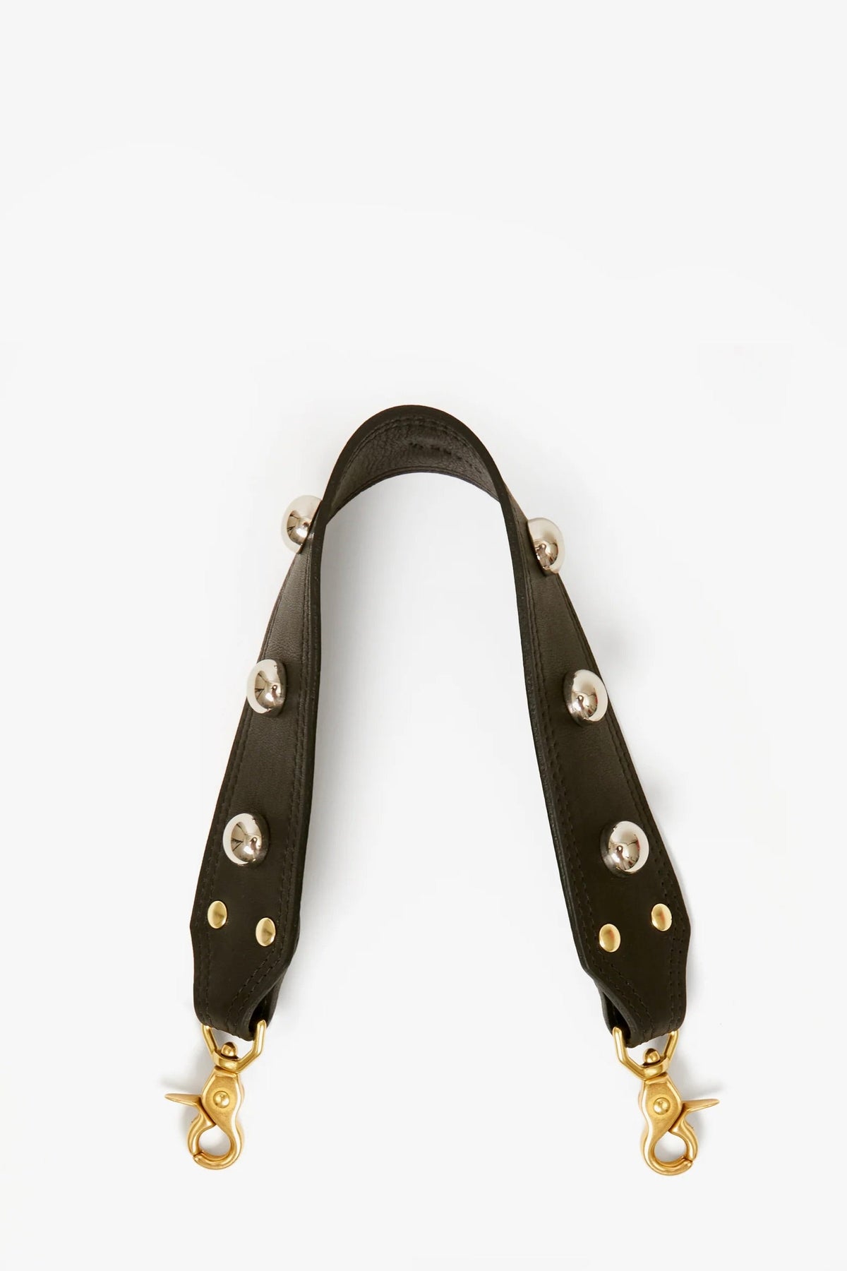 Shoulder Strap - Black Naturelle w/ Studs