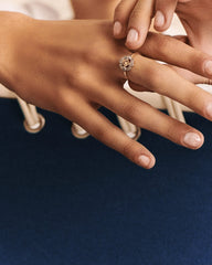 Bettina Diamond Ring - 9K Gold (By Special Order)