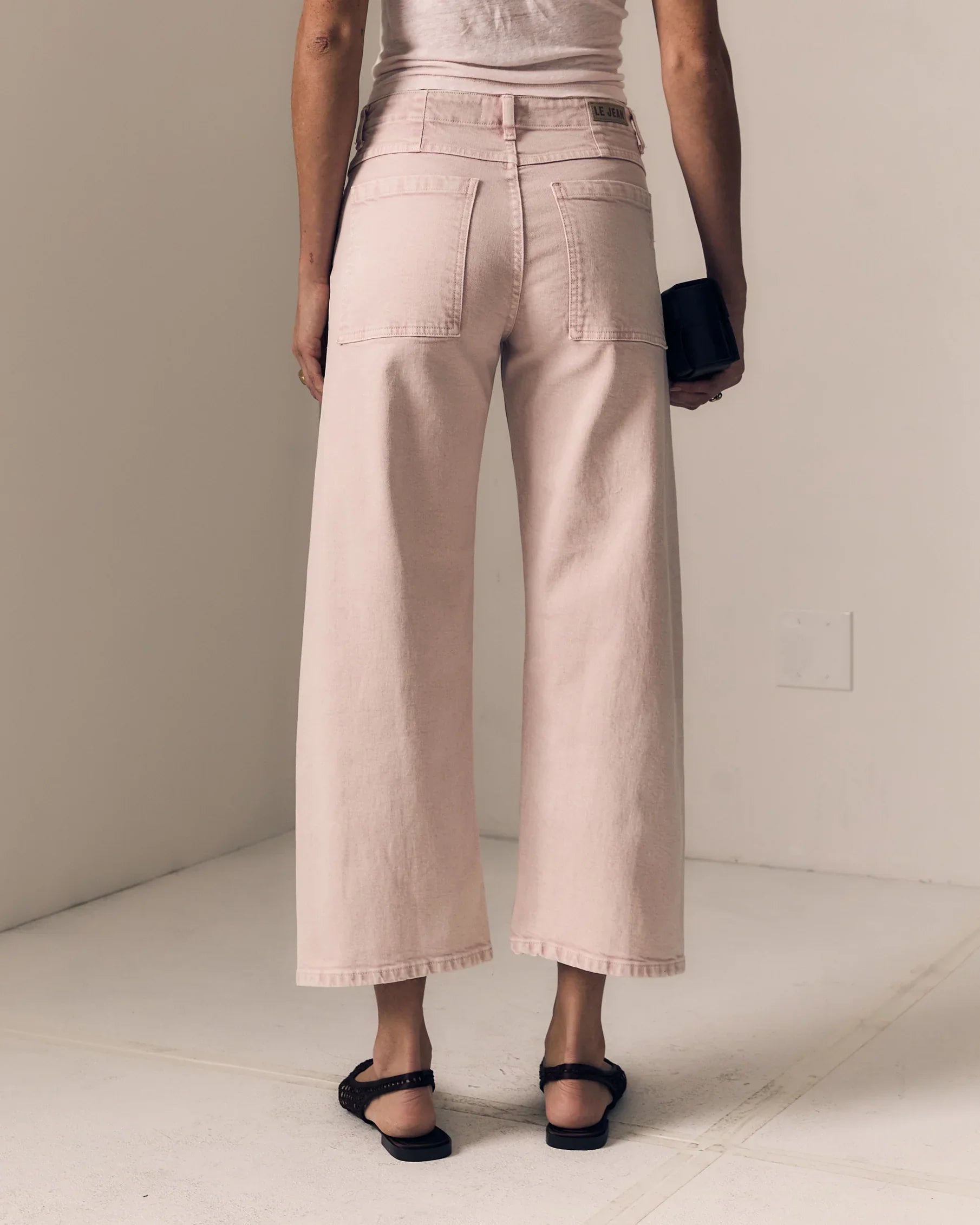 Selena Crop - Petal Pink