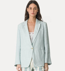 14825_My Jacket - Chic Linen Jacket - Crystal