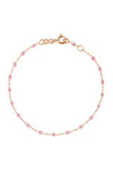 6.7" Classic Gigi Bracelet - Fuchsia + Yellow Gold