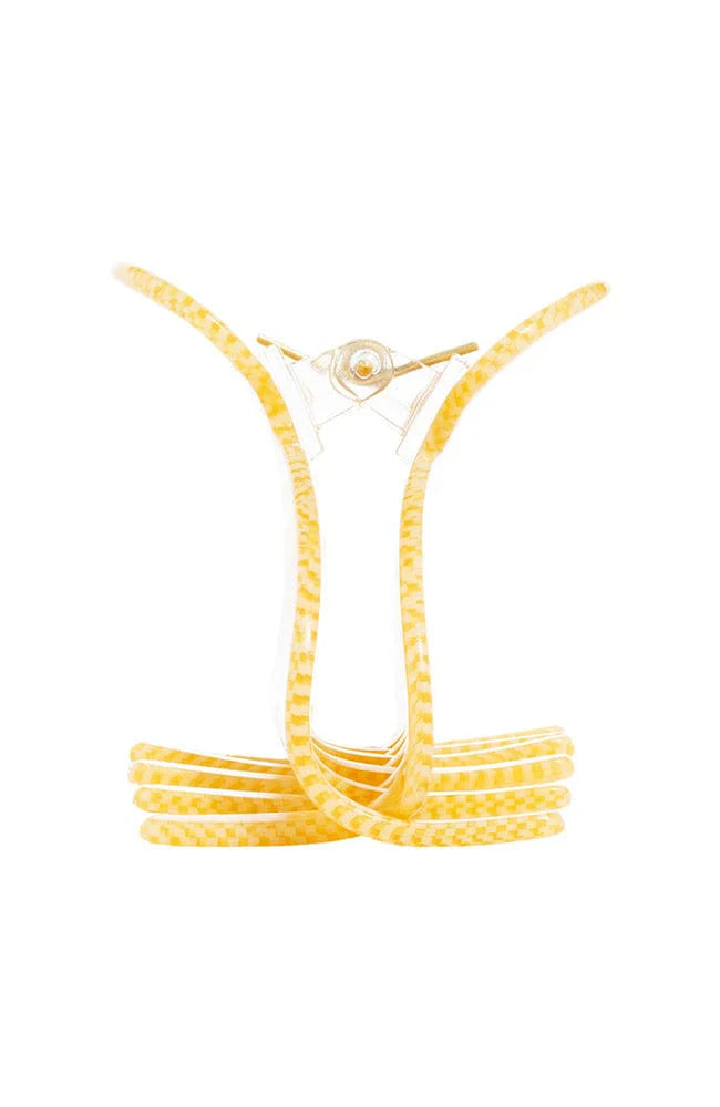 Large Couture Jaw - Straw - Straw