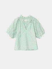 Clementine Top - Trellis Green